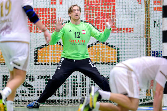 Ricohs målvakt Thomas Forsberg