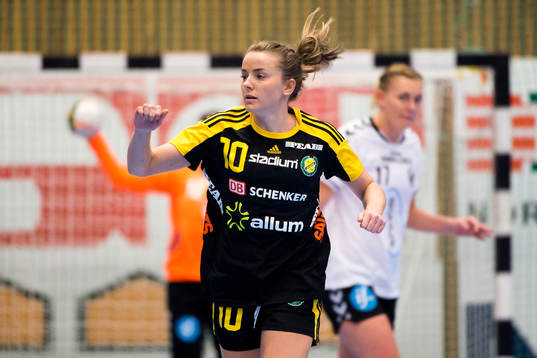Sävehofs Stine Lund Andreassen jublar