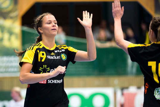 Sävehofs Olivia Mellegård jublar