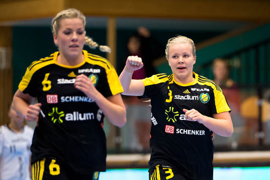 Sävehofs Emma Ekenman Fernis jublar