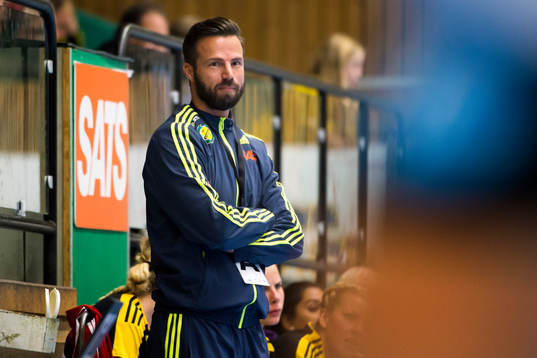 Sävehofs tränare Henrik Signell