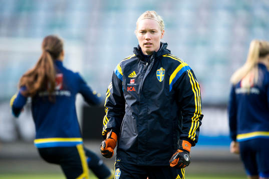 Sveriges målvakt Hedvig Lindahl