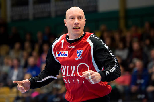 Skövdes målvakt Robert Lechte