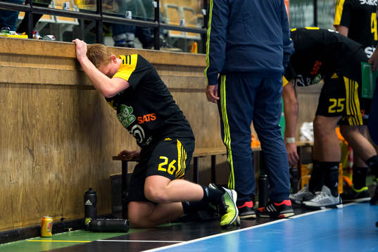 Sävehofs Jonathan Edvardsson deppar