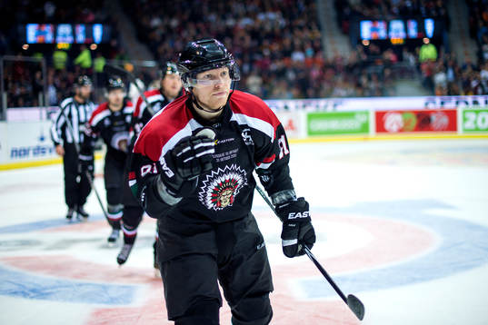 Frölundas Ryan Lasch jublar
