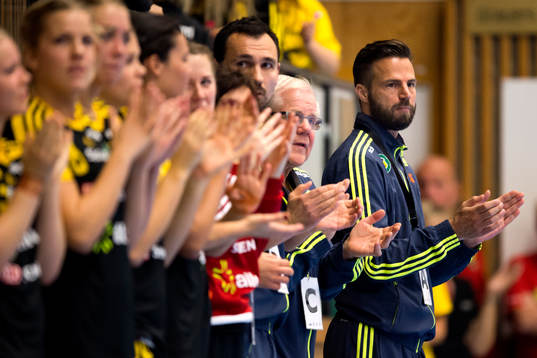Sävehofs tränare Henrik Signell