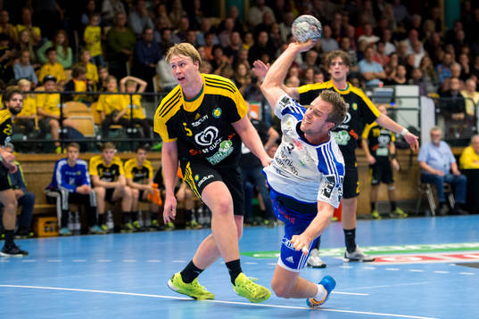 Sävehofs Viktor Rhodin och Ystads Martin Bager