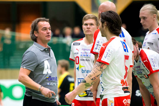 Drotts tränare Lars-Magnus Jönsson