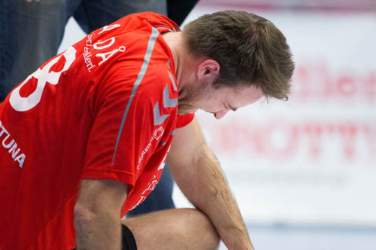 GUIFs Robin Andersson har ont