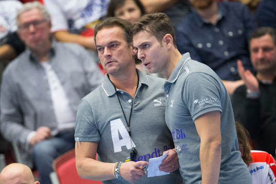 Drotts tränare och sportchef Lars-Magnus Jönsson och