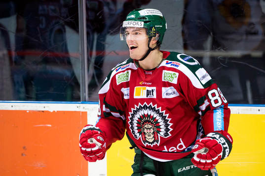Frölundas Andreas Johnson jublar