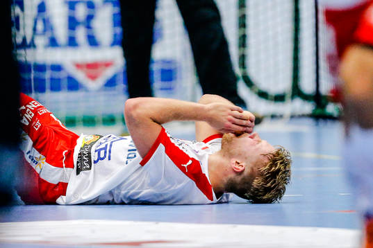 Drotts Anton Blickhammar har ont