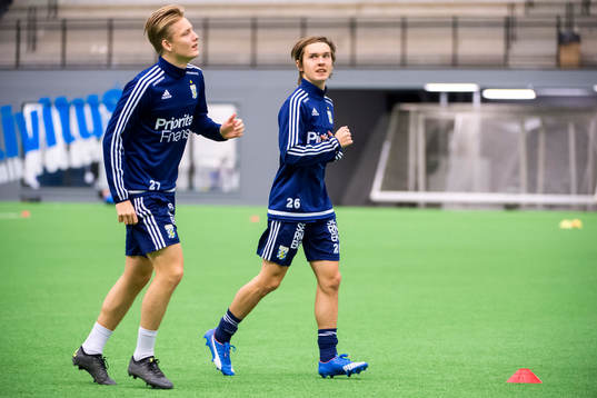 IFK Göteborgs Billy Nordström och Patrik Karlsson Lagemyr