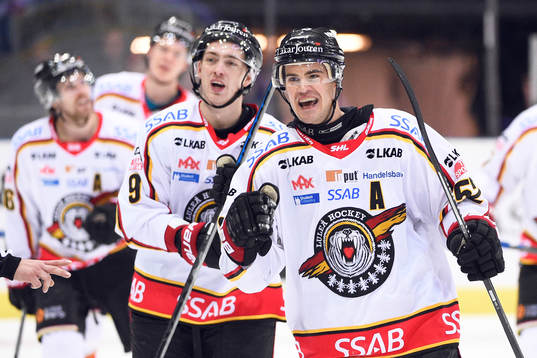 Luleås Karl Fabricius jublar