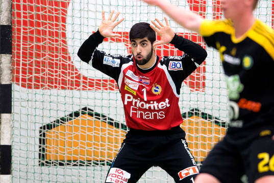 Redbergslids målvakt Hayder Al-Khafadji