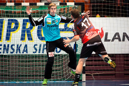Redbergslids målvakt Tobias Thulin