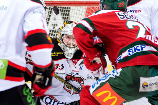 Malmö Redhawks målvakt målvakt Jonas Gunnarsson