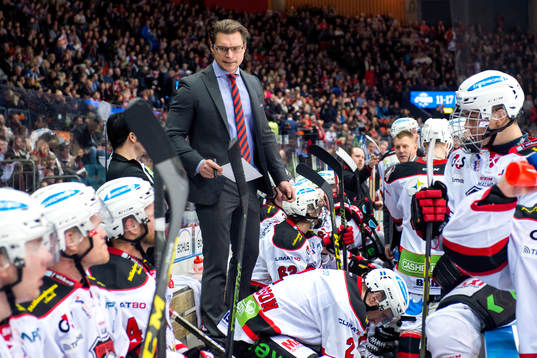 Malmö Redhawks tränare Björn Hellkvist