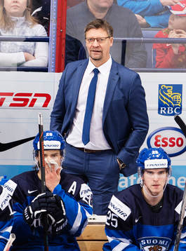 Finlands förbundskapten Jukka Jalonen