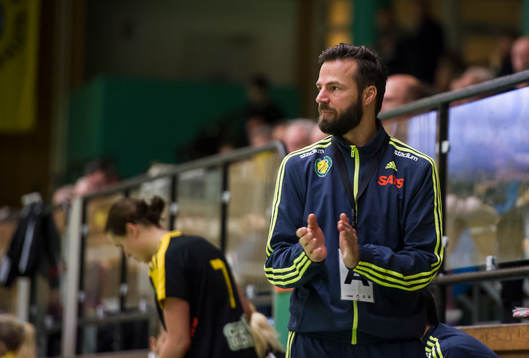 Sävehofs tränare Henrik Signell