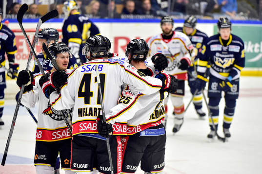 Luleås Anton Hedman jublar