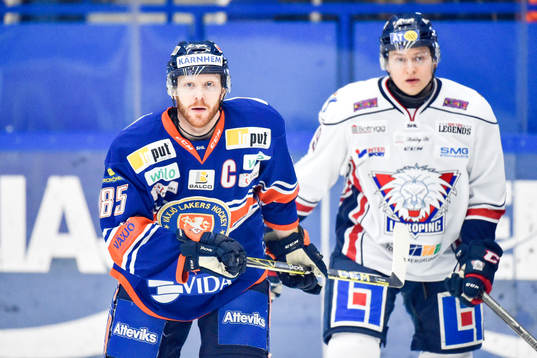 Växjös Liam Reddox och Linköpings Rhett Rakhshani