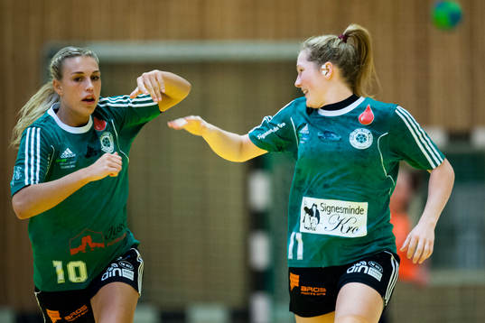 Silkeborgs Christina Wildbork Hansen och Rikke Iversen