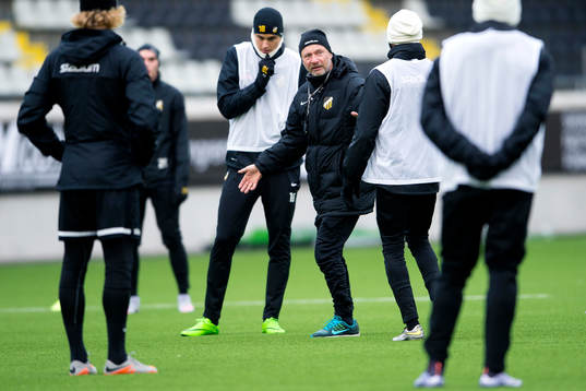 Häckens tränare Peter Gerhardsson