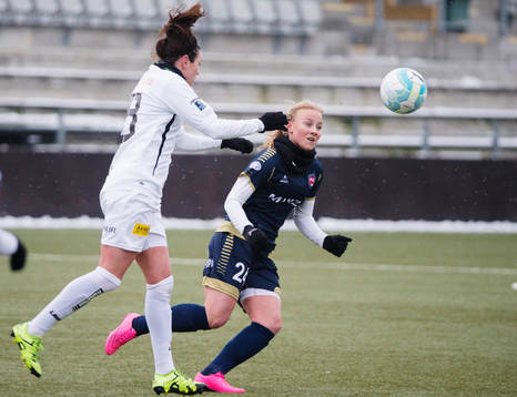 Rosengårds Ebba Wieder och Lilleströms Isabell