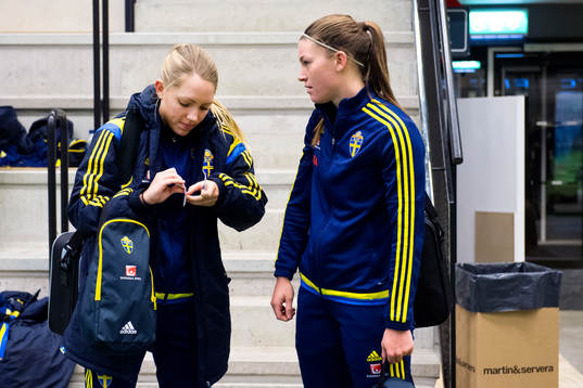 Elin Rubensson och Pauline Hammarlund