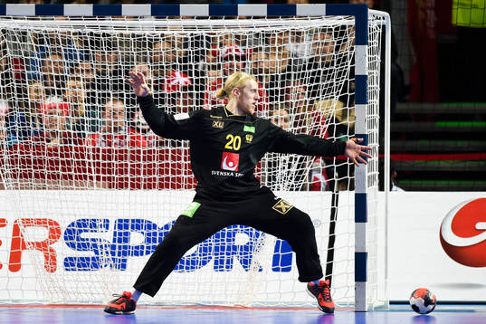 Sveriges målvakt Mikael Appelgren