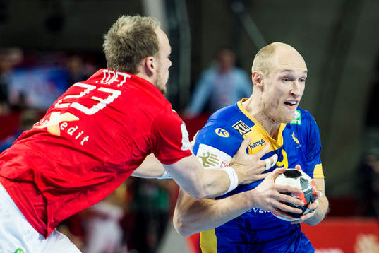 Danmarks Henrik Toft Hansen och Sveriges Johan Jakobsson