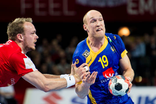 Danmarks Henrik Toft Hansen och Sveriges Johan Jakobsson