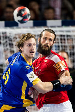 Sveriges Jesper Nielsen och Danmarks Jesper Noddesbo