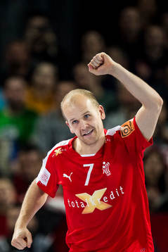 Danmarks Anders Eggert Magnussen jublar