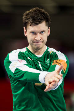 Danmarks målvakt Niklas Landin Jacobsen
