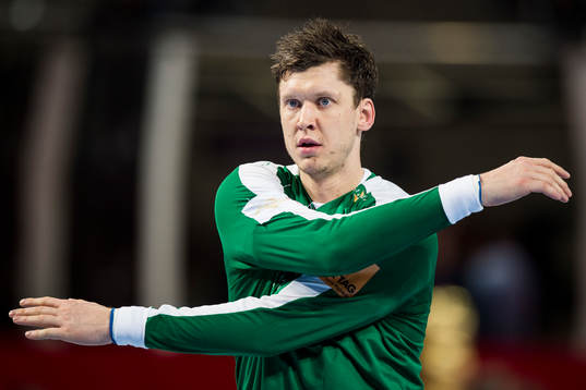 Danmarks målvakt Niklas Landin Jacobsen