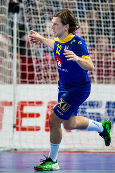 Sveriges Mattias Zachrisson jublar