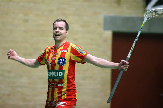 Helsingborgs Hampus Dargren jublar