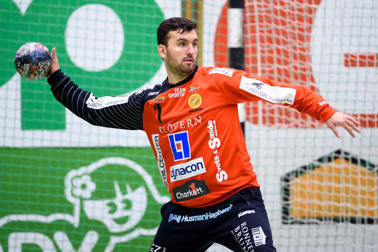 Karlskronas målvakt Flamur Gerbeshi