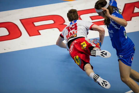 Drotts Viktor Hallén och Redbergslids Max Byström