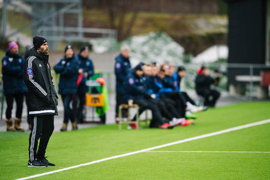 Brommapojkarnas tränare Olof Mellberg
