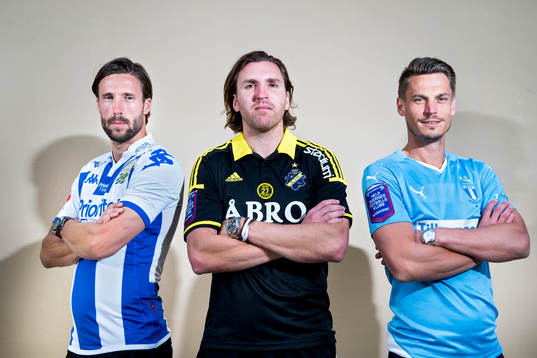 IFK Göteborgs lagkapten Mattias Bjärsmyr, AIKs lagkapten