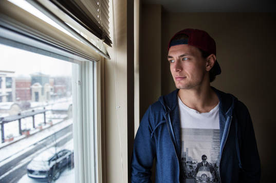 Daniel Zaar, ishockeyspelare i AHL-laget Lake Erie Monsters