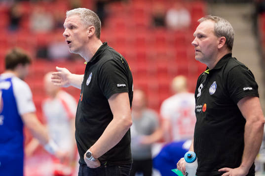 Alingsås Tränare Mikael Franzèn och Assisterande