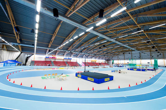 Generell interiör vy över Telekonsult arena