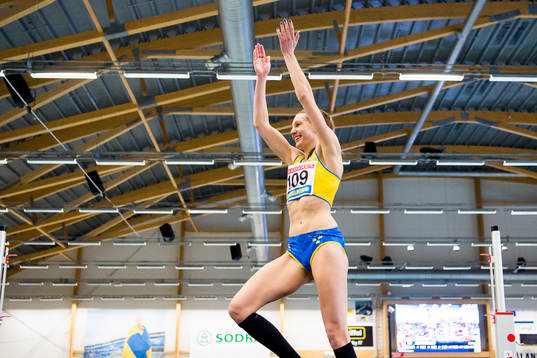 Sveriges Sofie Skoog jublar