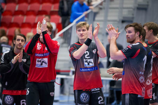 Malmös spelare jublar