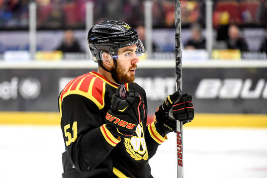 Brynäs Marc Zanetti jublar