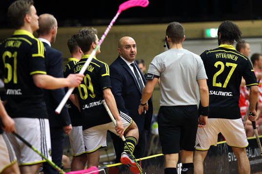 under innebandymatchen i SSL mellan AIK och Pixbo
